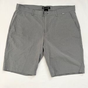 Travis Mathew Shorts 10” inseam Men’s size 38 gray hybrid golf